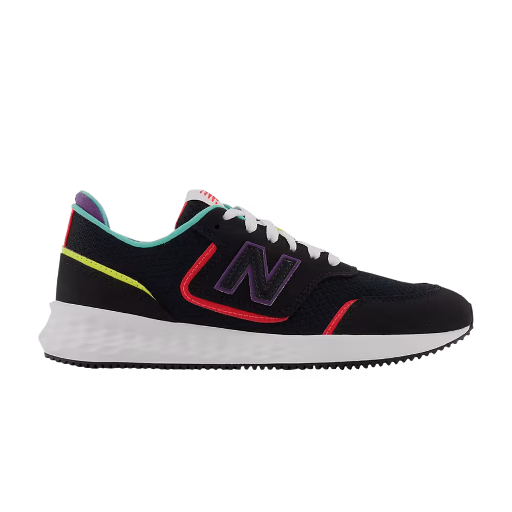 New Balance Women's X-70 Black Vivid Coral