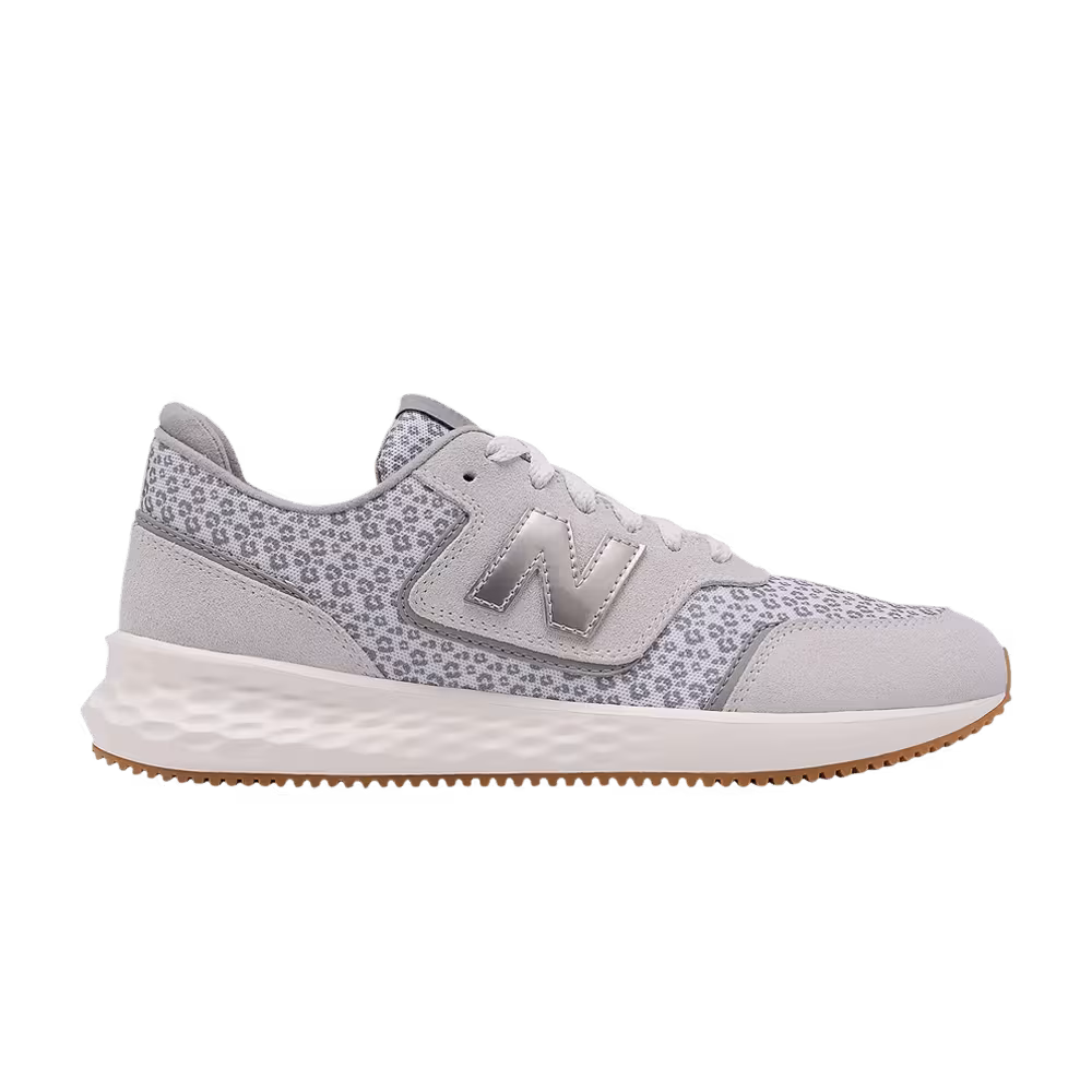 New Balance Women's X-70 Leopard Print - Moon Dust