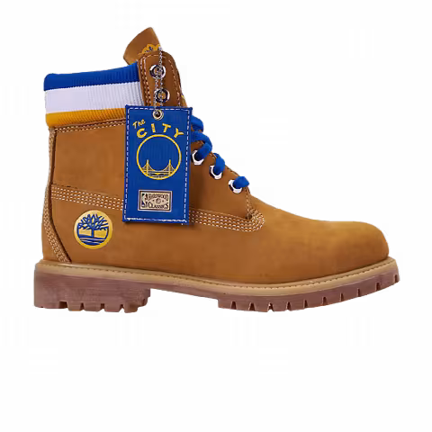 NBA x Mitchell and Ness x Timberland 6 Inch Classic Premium Boot 'Golden State Warriors'