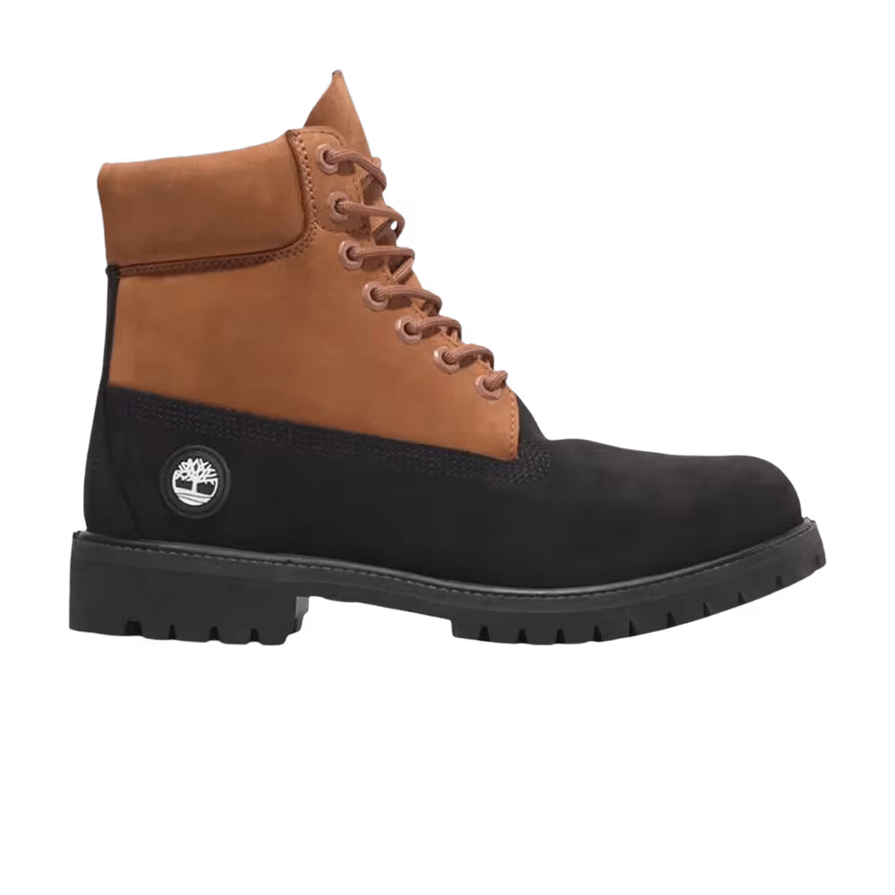 Timberland 6 Inch Premium Waterproof Boots Black Rust