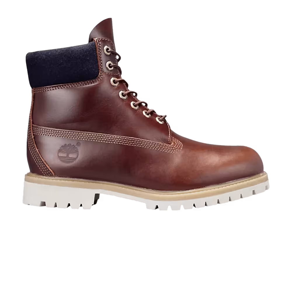 Hainsworth x Timberland 6 Inch Premium Wide Chestnut Navy