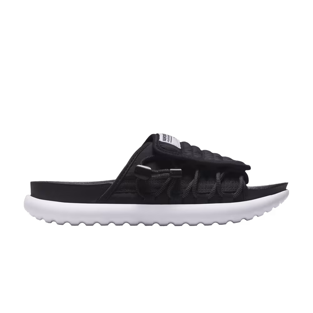Nike Women's Asuna 2 Slide Black White