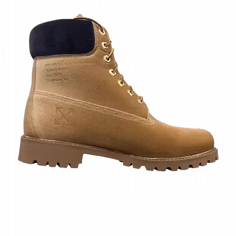 Off-White x Timberland 6 Inch Textile Waterproof Boot 'Wheat'