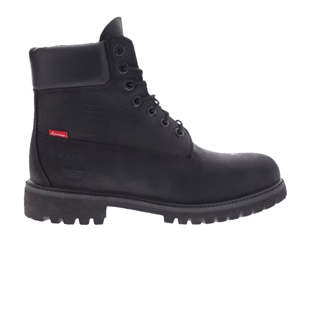 Supreme x Timberland 6 Inch Premium Waterproof Boot Black