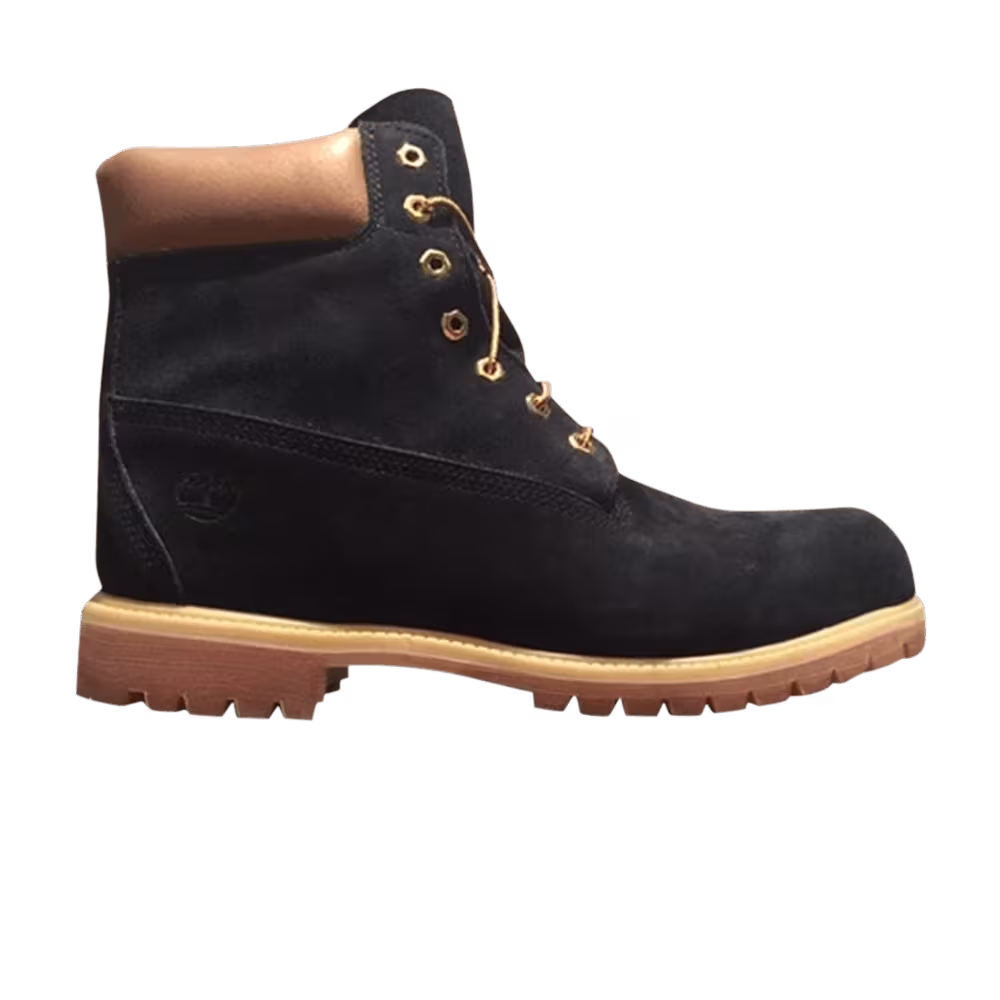 Timberland 6 Inch Premium Suede Boot Black