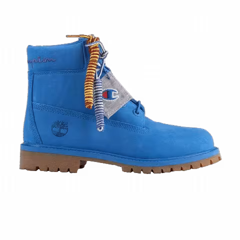 Champion x Timberland 6 Inch Premium Waterproof Boots 'Bright Blue'
