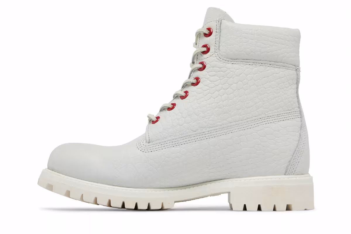 Timberland 6 Inch White Serpent, view 4