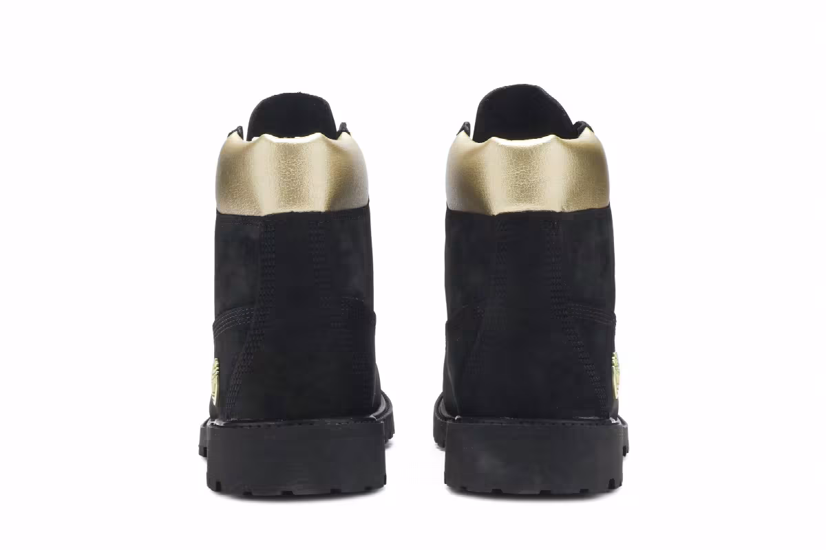 Timberland 6 Inch Premium Waterproof Boot Gold Collar, view 7