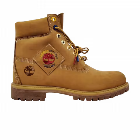 Timberland 6 Inch Premium Waterproof Boot 'Patch Pack - Wheat'