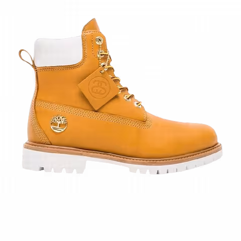 Stüssy x Timberland 6 Inch Boot 'Wheat White'