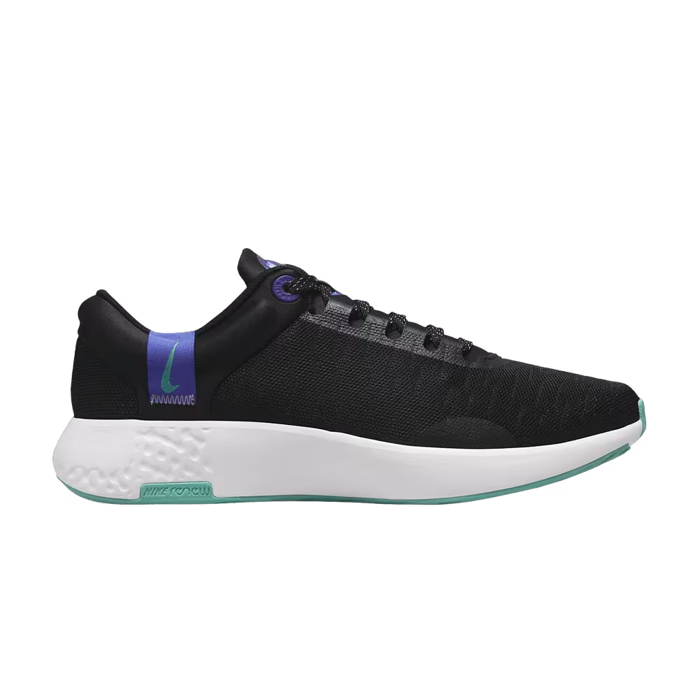 Nike Women's Renew Serenity Run Premium Black Medium Blue