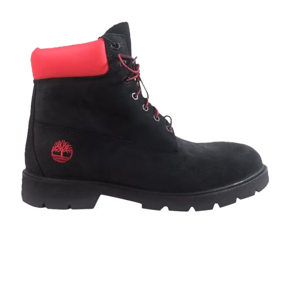 Timberland 6 Inch Premium Black Red