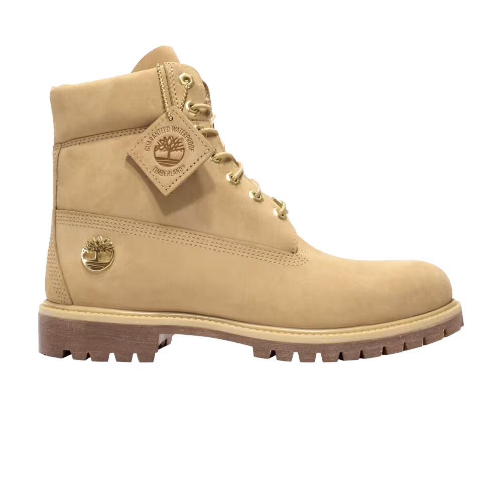 Timberland 6 Inch Premium Waterproof Boot Light Beige