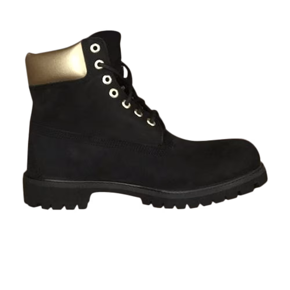 Timberland 6 Inch Premium Waterproof Boot Gold Collar