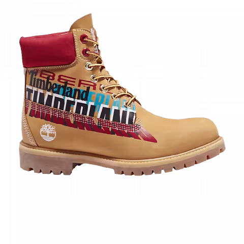 Timberland 6 Inch Premium Waterproof Boot 'Exclusive Logo - Wheat'