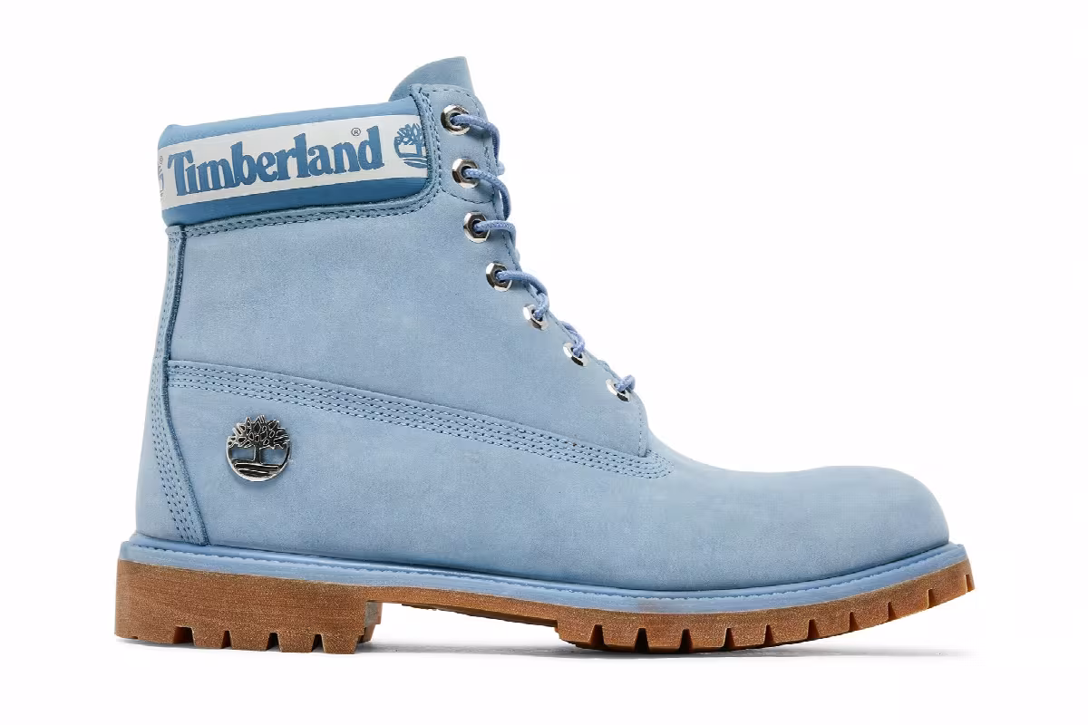 Timberland 6 Inch Premium Boot Light Blue Gum, view 2
