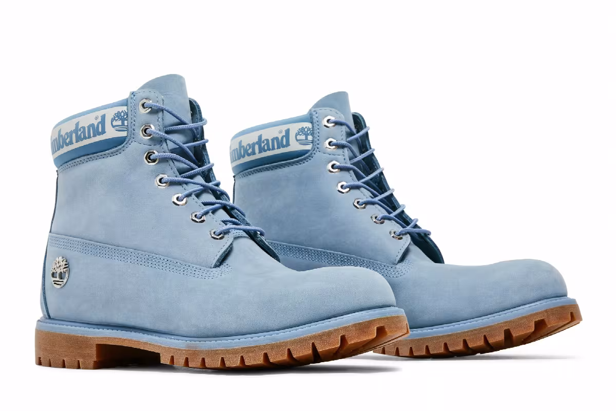 Timberland 6 Inch Premium Boot Light Blue Gum, view 9