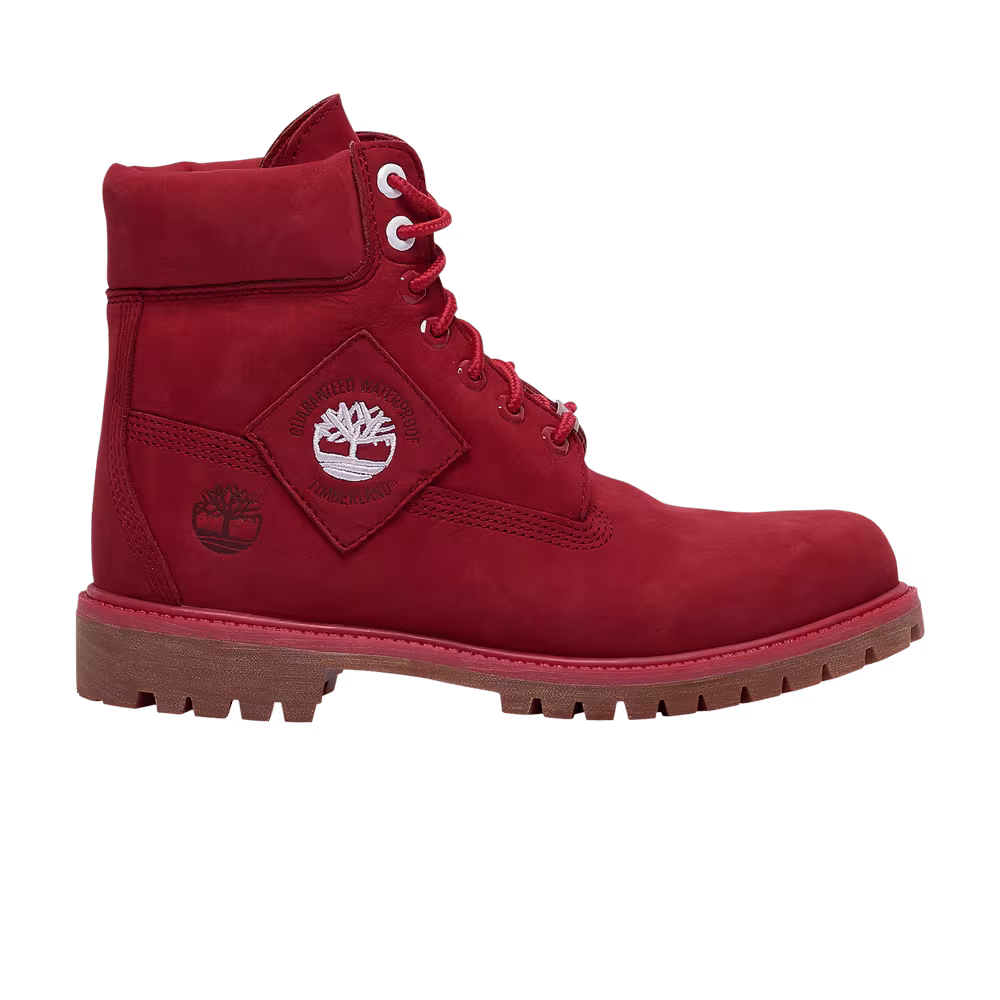 Timberland 6 Inch Premium Waterproof Boot Dark Red