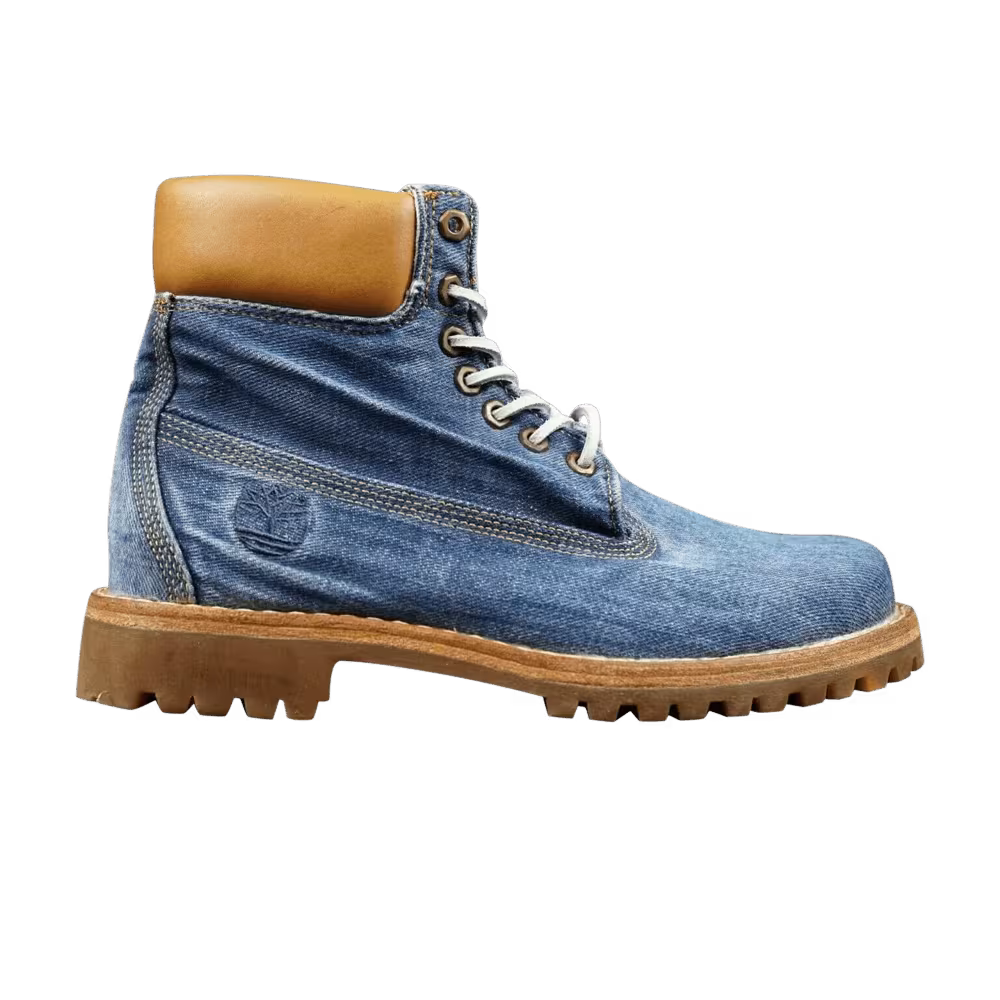 Timberland White Oak x 6 Inch Boot Denim