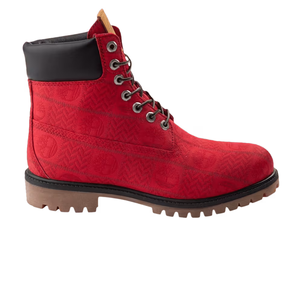 Timberland 6 Inch Premium Boot Red Patch