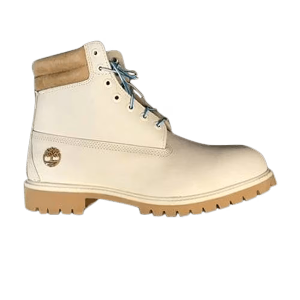 Timberland 6 Inch White
