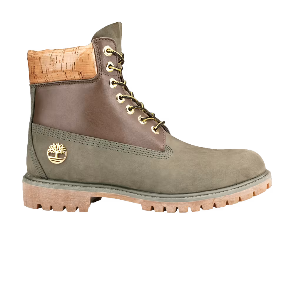 Timberland 6 Inch Waterproof Boot Dark Green