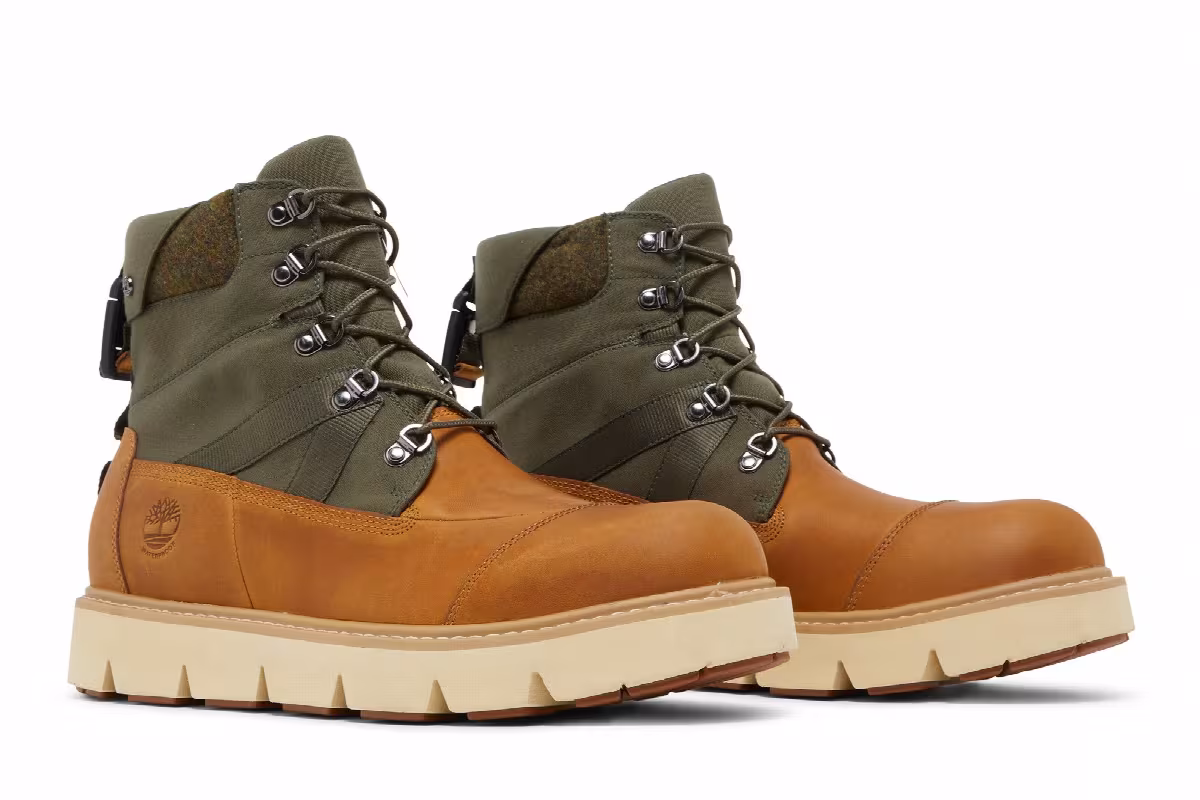 Timberland Raywood 6 Inch Boot Wheat Green, view 9
