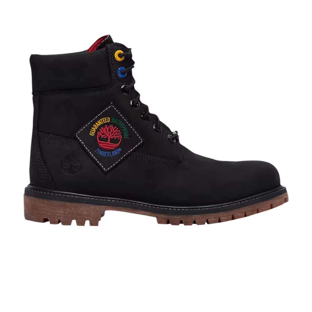 Timberland 6 Inch Premium Waterproof Boot Patch Pack - Black