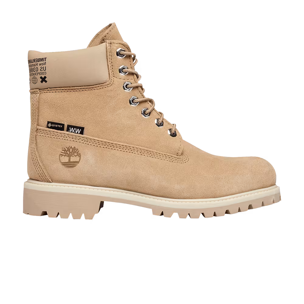 Timberland Wood Wood x 6 Inch Premium GTX Medium Beige