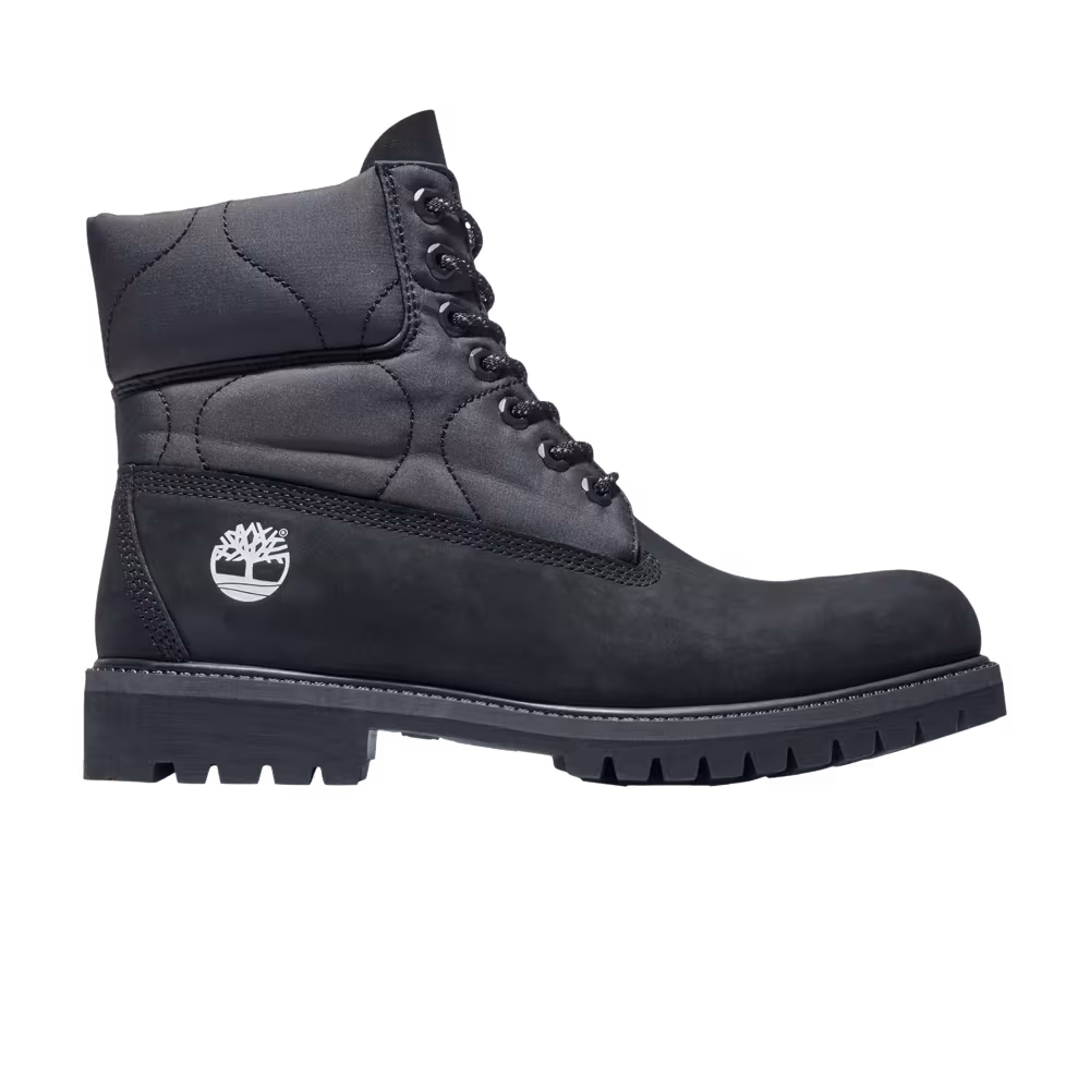 Timberland 6 Inch Premium Boot Quilted Blackout