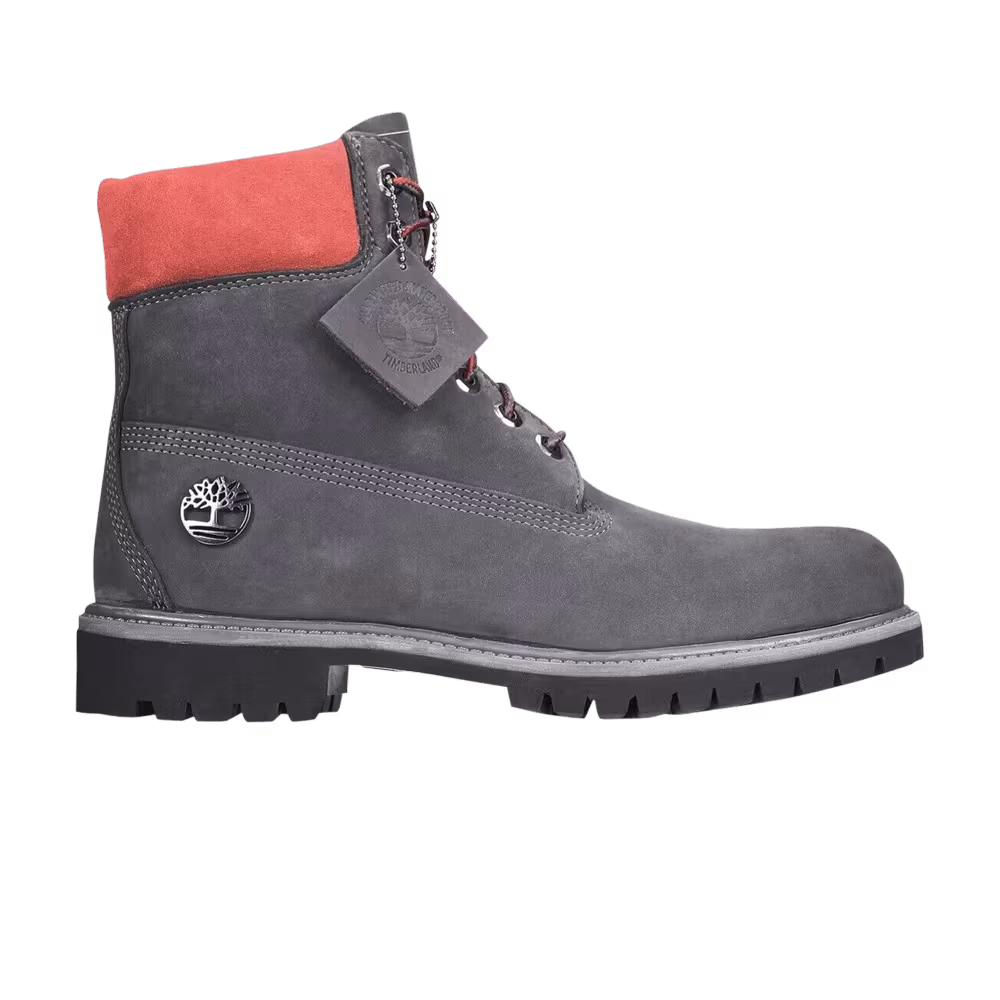 Timberland 6 Inch Premium Waterproof Boot Dark Grey