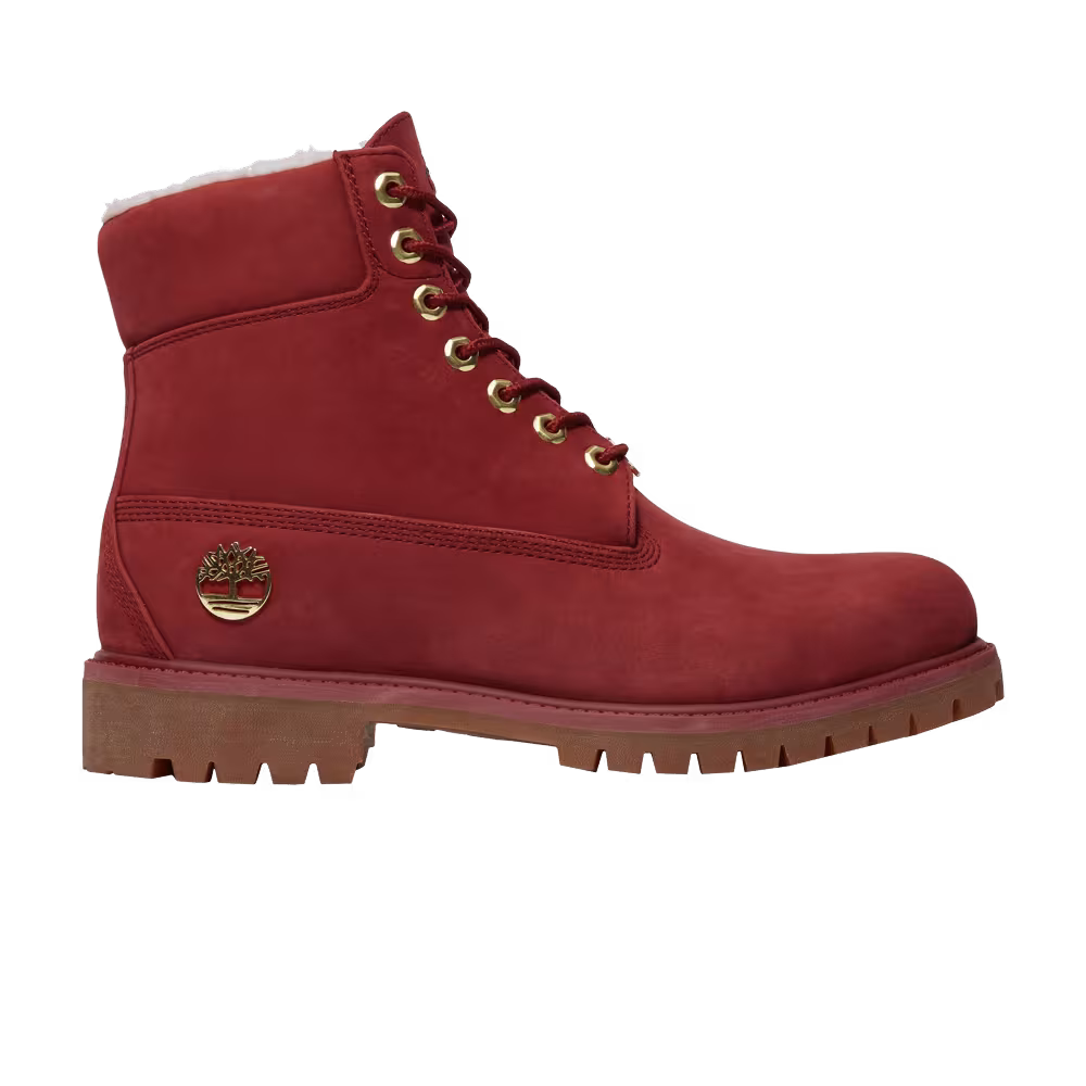 Timberland 6 Inch Premium Boot Burgundy