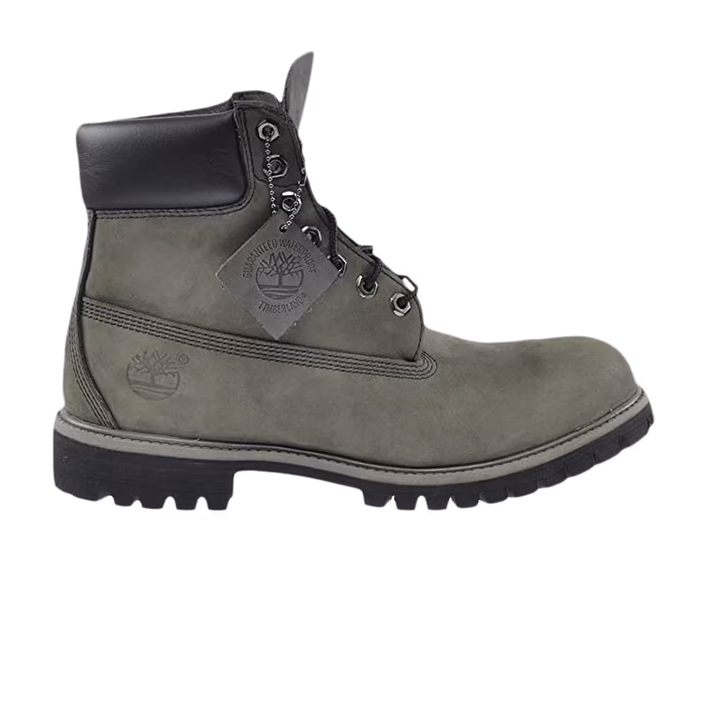 Timberland Anti Fatigue 6 Inch Premium Grey Nubuck