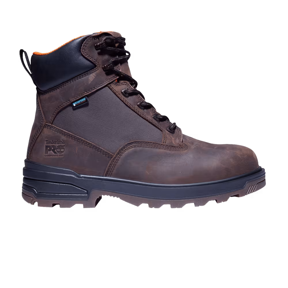 Timberland Pro Resistor 6 Inch Composite Safety Toe Brown