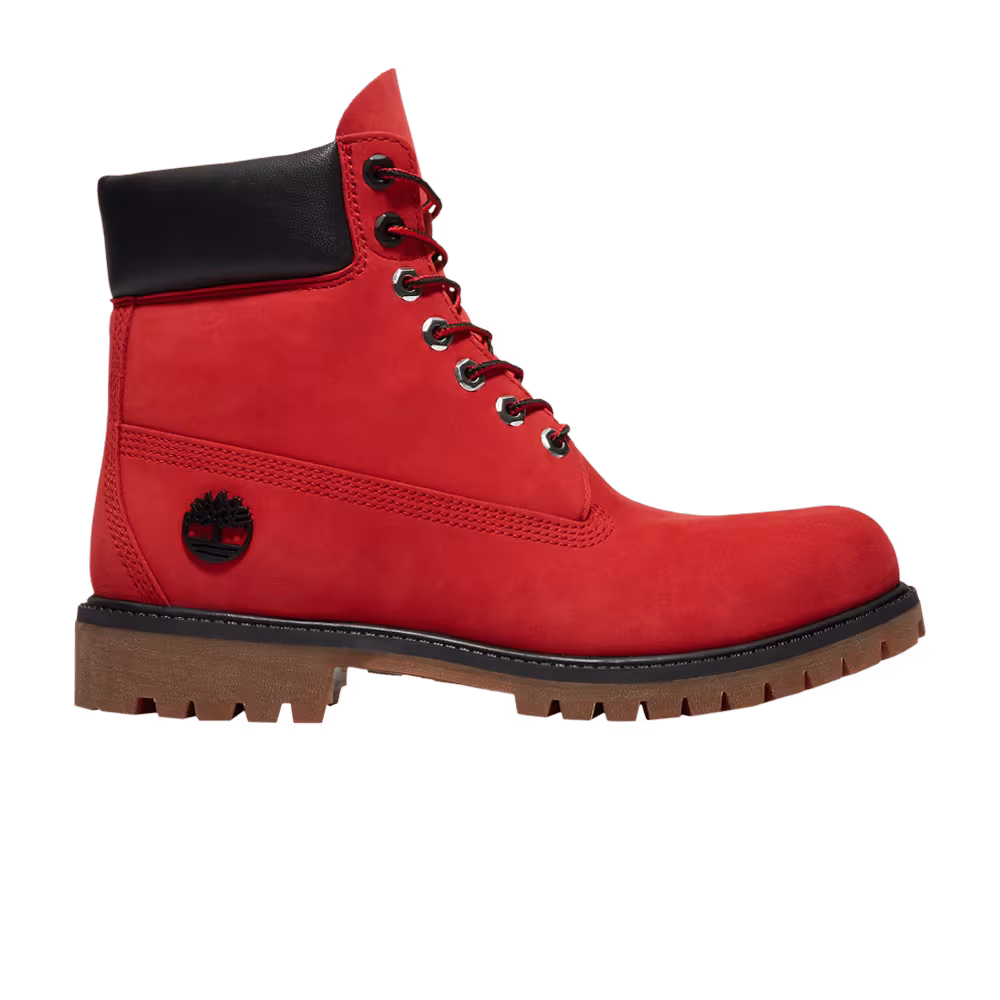 Timberland 6 Inch Premium Boot Red Black