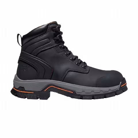 Timberland Stockdale 6 Inch Alloy Toe Work Boot 'Black'