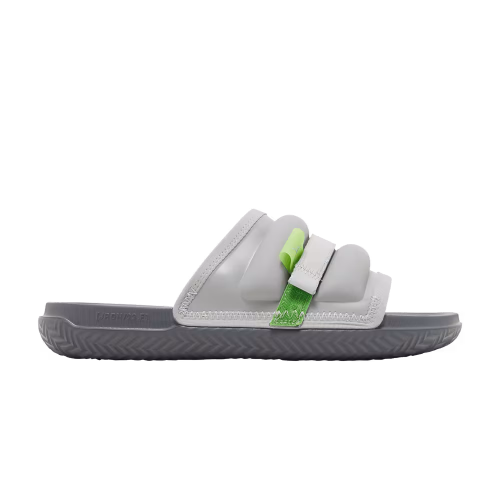 Nike Jordan Super Play Slide Silver Green Bean