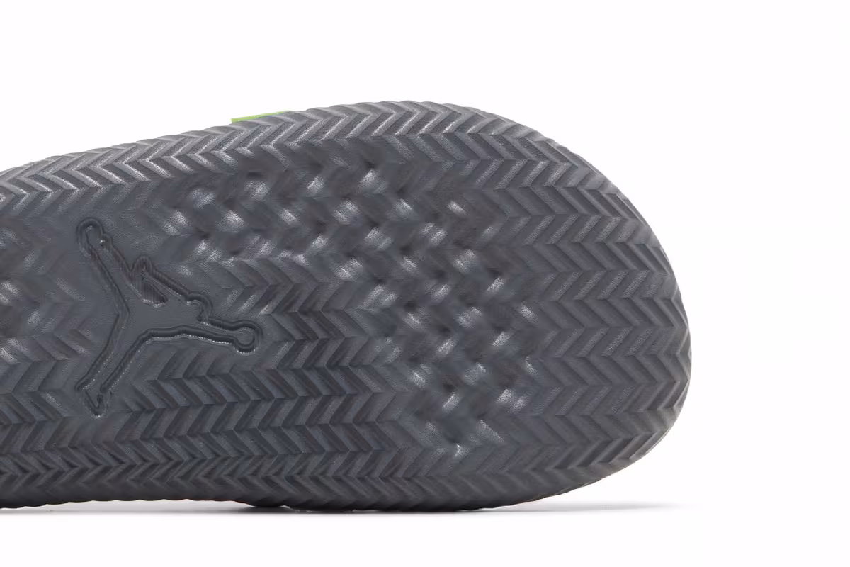 Nike Jordan Super Play Slide Silver Green Bean, view 6