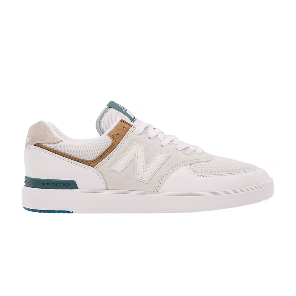 New Balance All Coasts 574 Court White Brown
