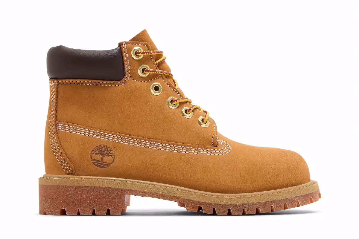 Timberland 6 Inch Classic Youth Wheat, view 2