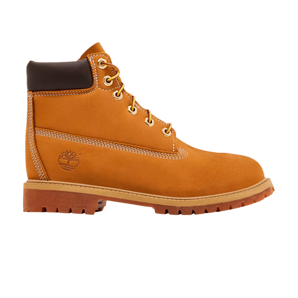 Timberland 6 Inch Waterproof Premium Boot Junior Wheat