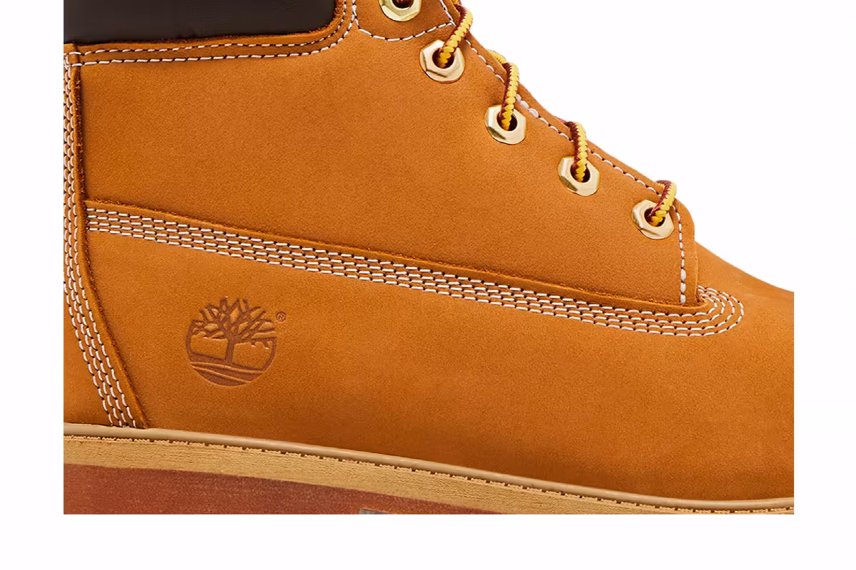 Timberland 6 Inch Waterproof Premium Boot Junior Wheat, view 3
