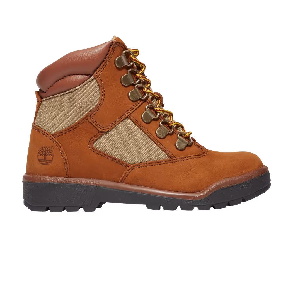 Timberland 6 Inch Field Boot Youth Medium Brown