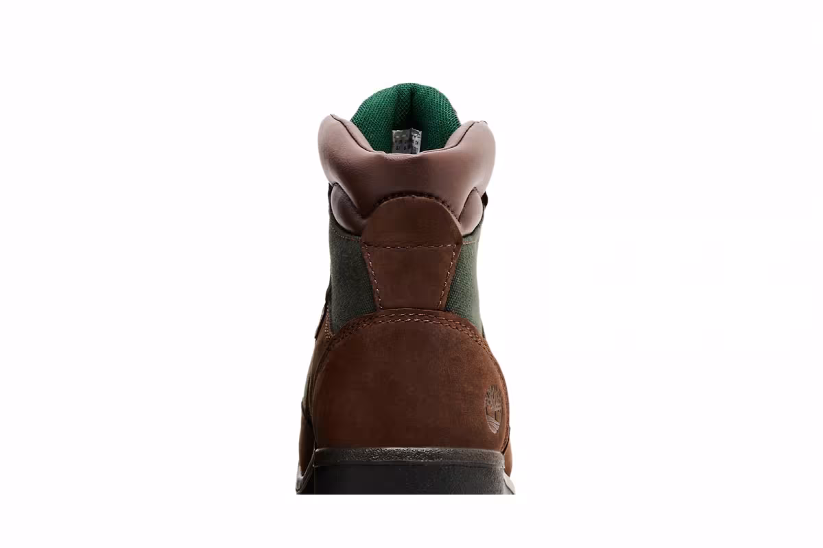 Timberland 6 Inch Field Boot Junior Brown Green, view 8