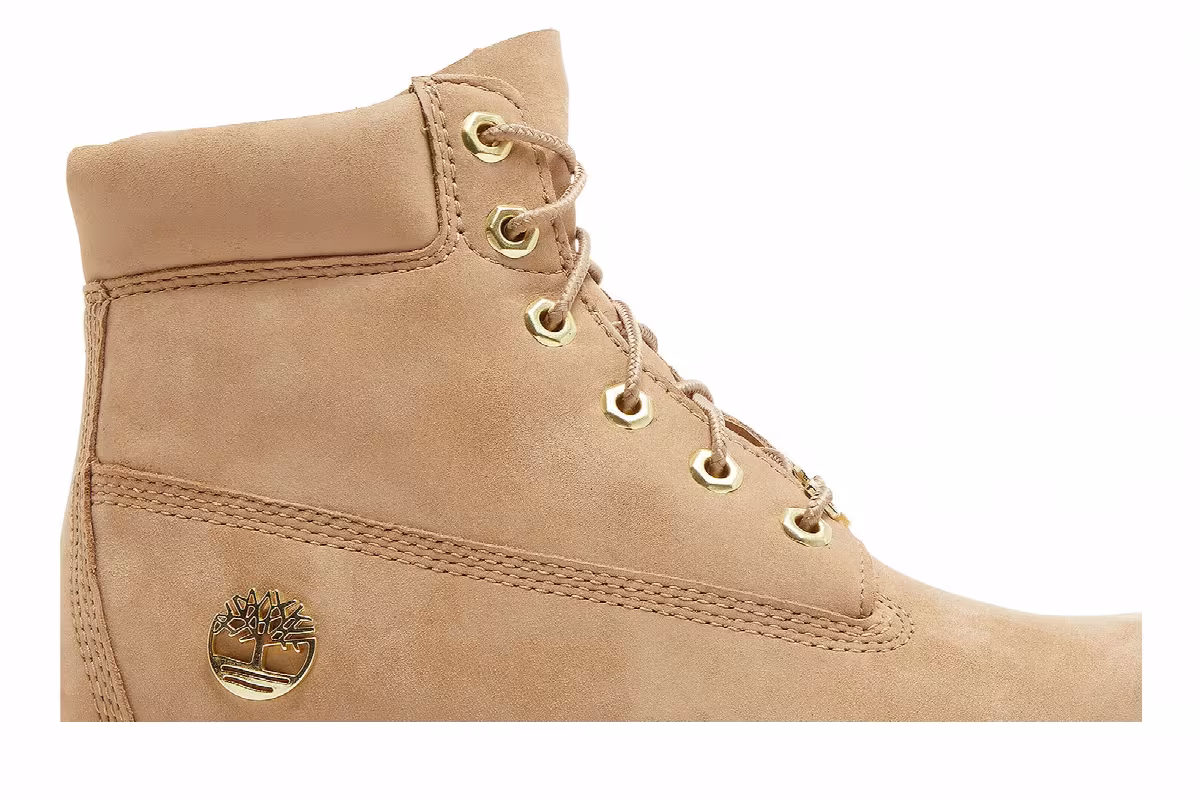 Timberland 6 Inch Premium Boot Junior Light Beige, view 3