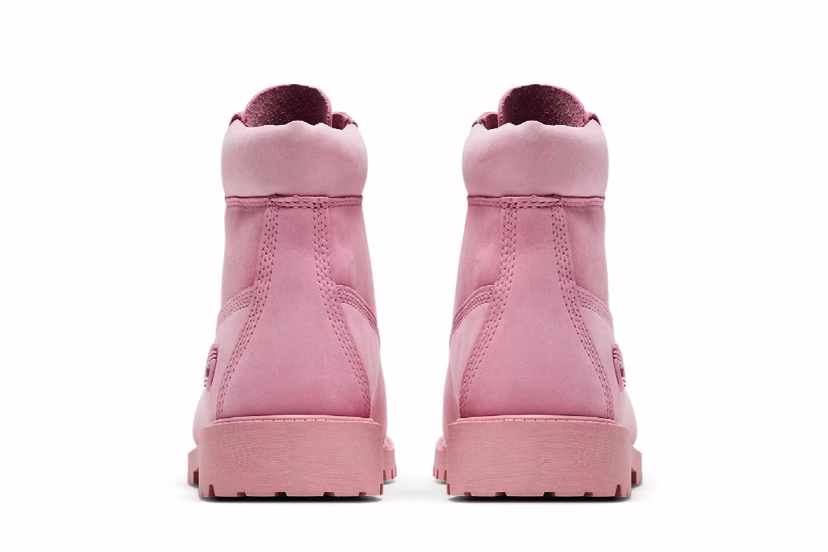 Timberland 6 Inch Premium Junior Light Pink, view 7