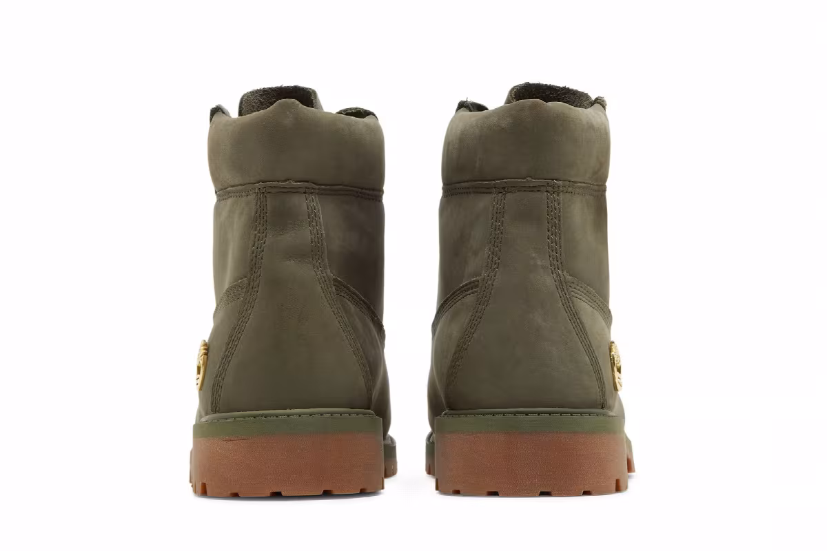 Timberland 6 Inch Premium Junior Dark Green, view 7