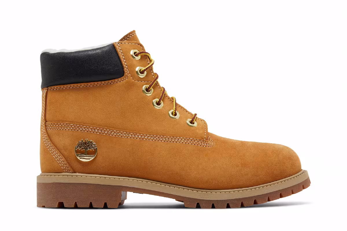 Timberland 6 Inch Premium Junior Wheat, view 2