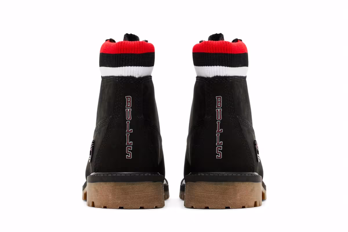 Mitchell & Ness x NBA x Timberland 6 Inch Premium Junior Chicago Bulls, view 7
