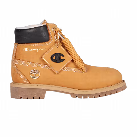 Champion x Timberland 6 Inch Premium Junior 'Wheat'